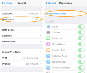 how to turn off private browsing on iphone